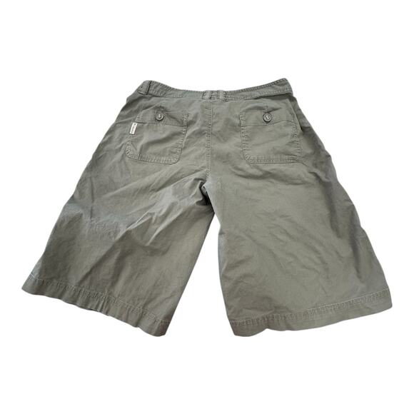 Columbia Women’s Olive Green Short 10 Outdoor Hiking Gorpcore Active Camping - Picture 5 of 5